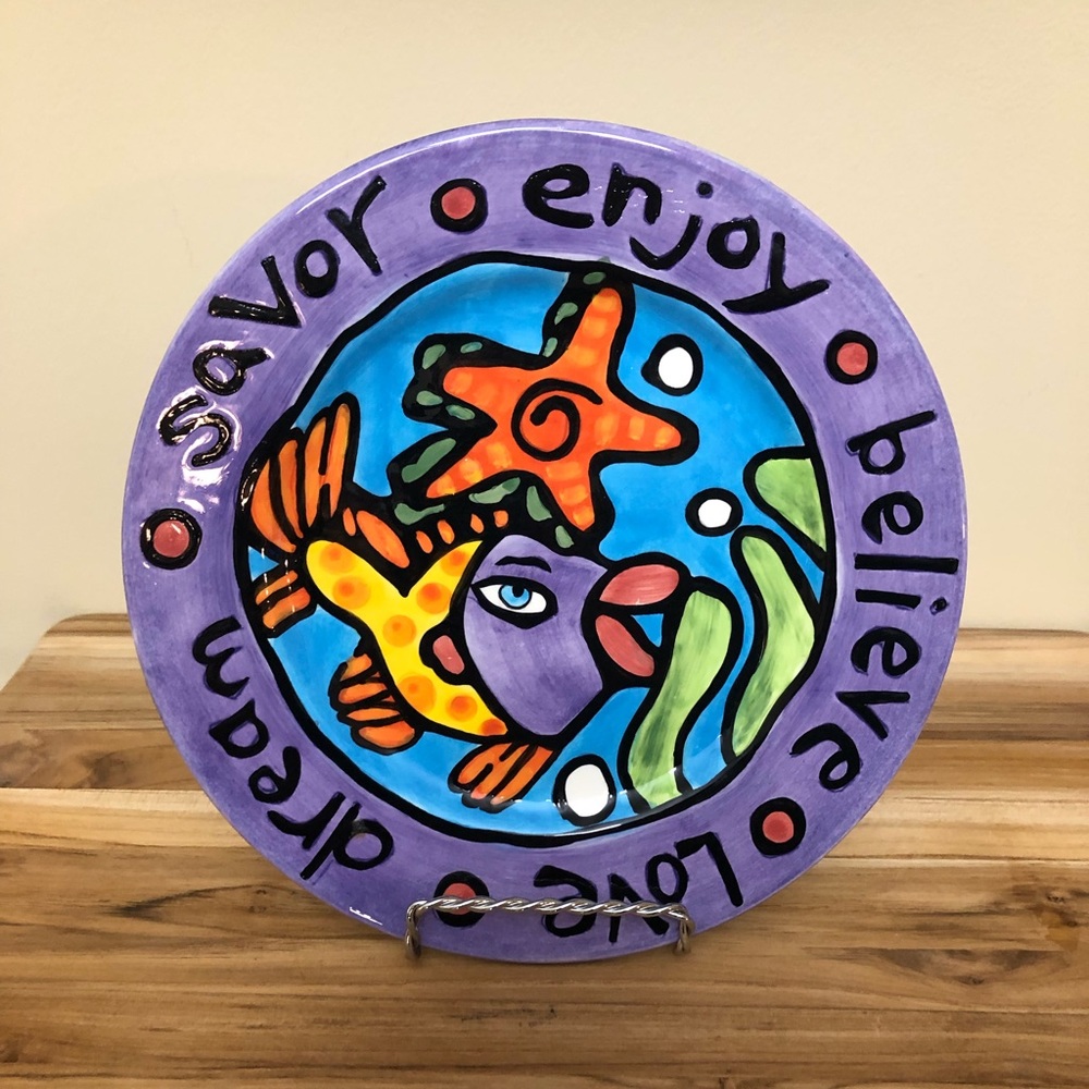 Nicole Engblom Fish Plate